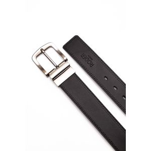 Cinto Casual Masculino Roder 5440 Couro Preto