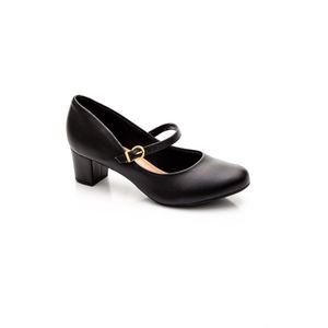 Sapato Beira Rio Boneca Feminino Conforto  4777.475 Preto