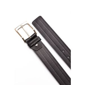 Cinto Largo Fit Masculino Couro Democrata Cin0540fit-001 Preto