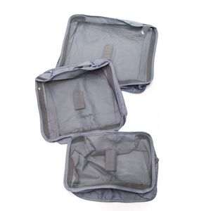 Kit 6 Peças Organizador Bagagem Unissex Luxcel Or15023pk0-90 Cinza