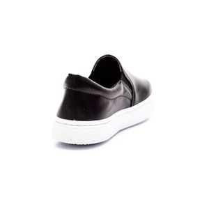 Tênis Básico Slip On Feminino Yoa 1223 Preto