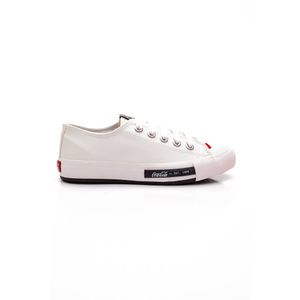 Tênis Coca-Cola Daytona Town Casual Feminino Cc2079-1 Branco