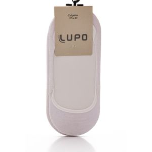 Meia Sapatilha Invisível Adulto Lupo 03287-001 Branco