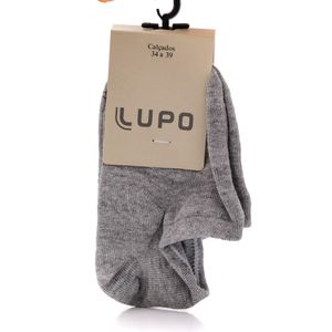 Meia Soquete Adulto Lupo 04270-002-8020 Cinza