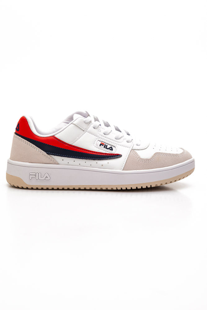 Fila arcade low white best sale