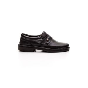 Sapato Pipper Social Masculino Softness Handmade 6003 Preto