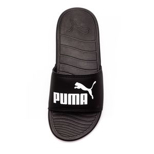 Chinelo Popcat Slide Masculino Puma 384475 01 Preto