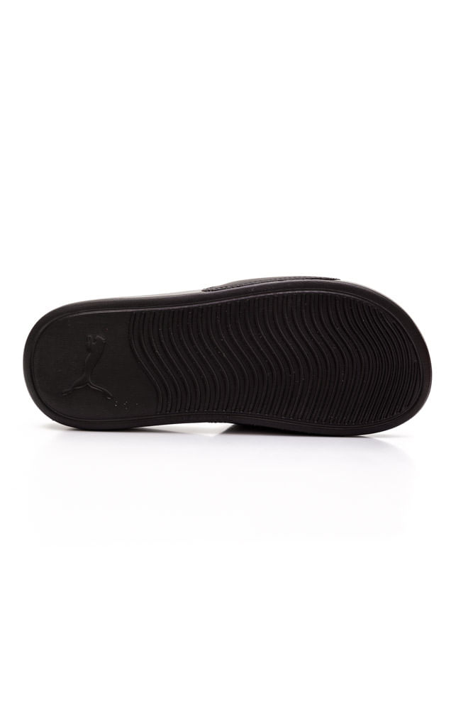 Chinelo Popcat Slide Masculino Puma 384475 01 Preto