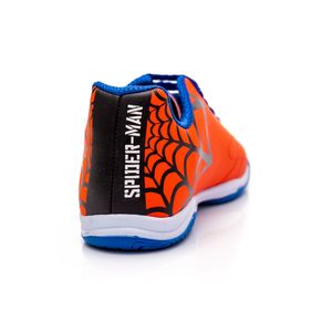 Chuteira Dray Futsal Juvenil  Menino Marvel Homem Aranha 4118-1410 Vermelho