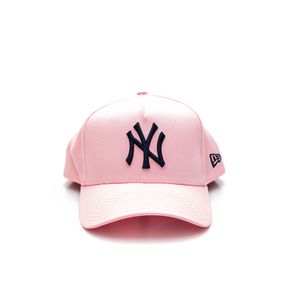 Boné New Era Aba Curva Masculino 9forty New York Yankees -  Mbv19bon147 Rosa