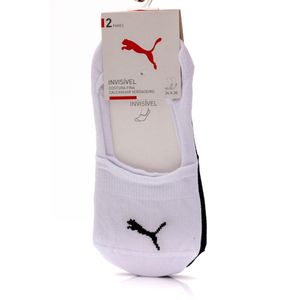 Kit 2 Pares Meia Sapatilha Puma 4715.001 Sortido