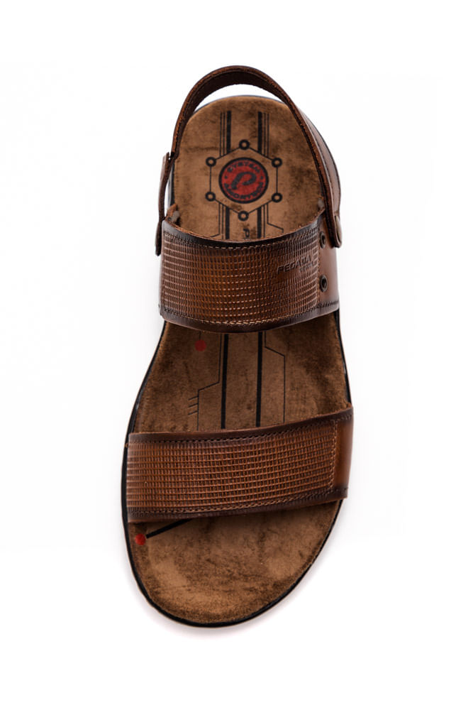 Sandalia Masculina Pegada 130685 Marrom