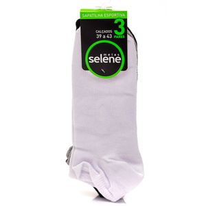 Kit De 3 Meias Selene Sapatilha Esportiva 4001.006 Multicolorido