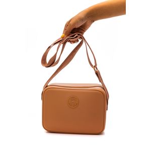 Bolsa Transversal Retangular Feminina Moleca 50007.1.22242 Nude
