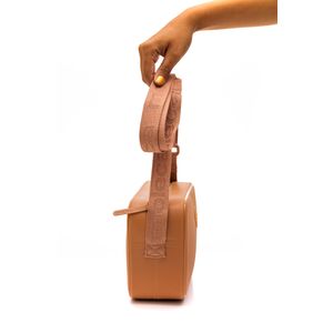 Bolsa Transversal Retangular Feminina Moleca 50007.1.22242 Nude