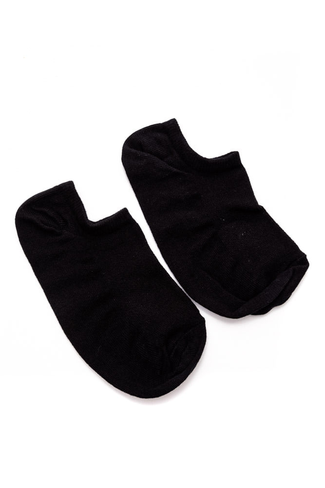 Meia-Sapatilha-Unissex-Selene-7730-Preto