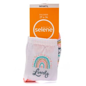 Meia Lovely Soquete Infantil Menina Selene 2010.001.3503 Sortido