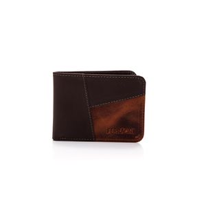 Carteira Casual Masculina Couro Ferracini Cf359b Marrom