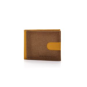Carteira Casual Masculina Couro Ferracini Cf370c Bege
