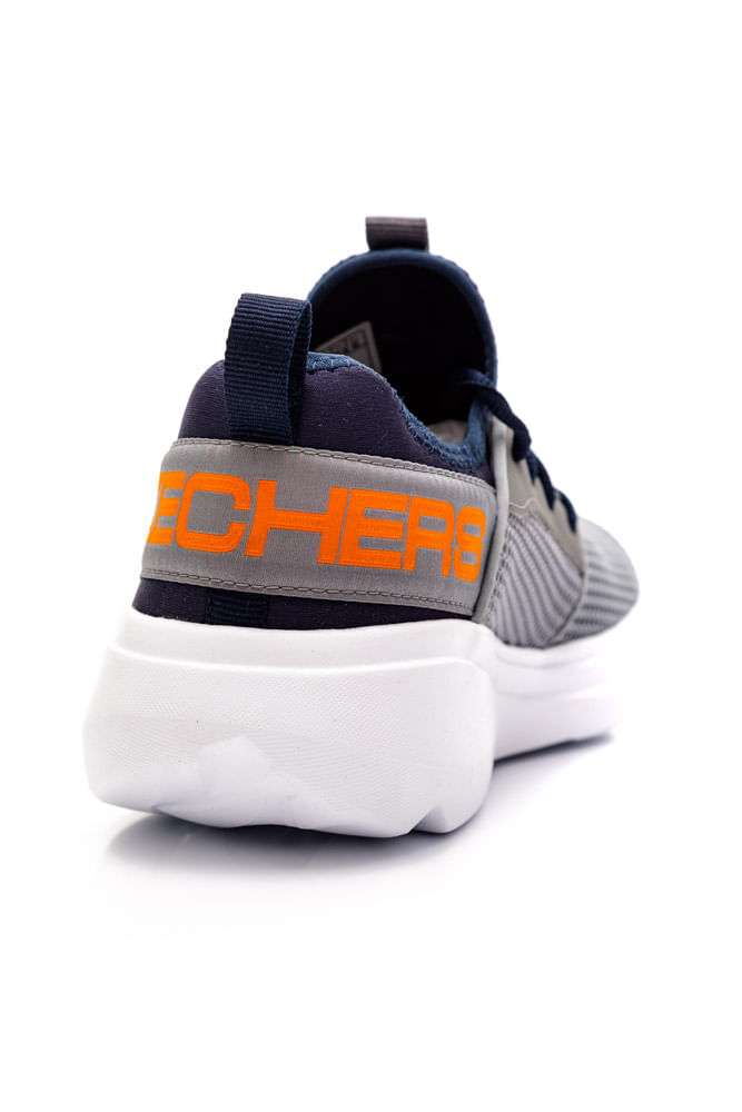 Tenis-Caminhada-Masculino-Skechers-Go-Run-Fast-Cinza