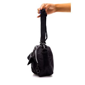 Bolsa Transversal Feminina Crinkle Up4you Be60148up Preto