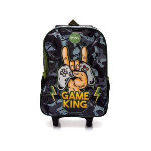 Mochila Escolar Menino Game King Up4you Ic37642up Verde