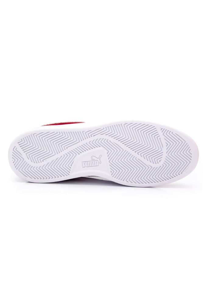 Tenis-Feminino-Casual-Puma-Smash-V2-Bordo