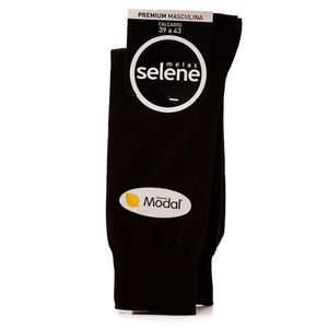 Meia Social Selene Masculina Poliamida 3030.001  Preto