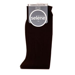 Meia Social Selene Masculina Poliamida 3030.001 Marrom