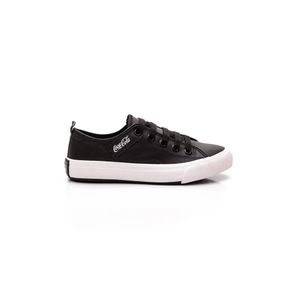 Tênis Coca-Cola Atlanta Leather Coke Casual Feminino Cc1902-2 Preto