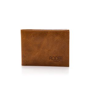 Carteira Tradicional Masculina Couro Roder 041 Caramelo