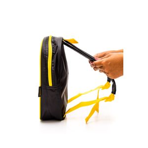 Mochila Pequena Escolar Menino Batman Luxcel Is37456bm Preto