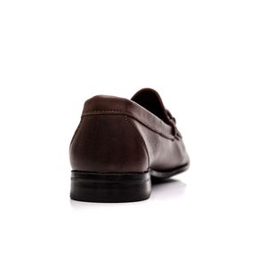 Sapato Casual Masculino Office Fivela Jovaceli 5814 Marrom