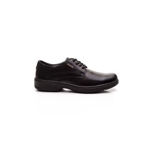 Sapato Social Pegada Masculino Em Couro 121271-01 Preto