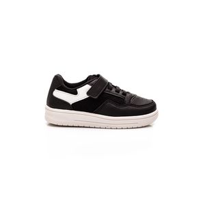 Tênis Casual Básico Juvenil Menino Billiboo Kr222 Preto