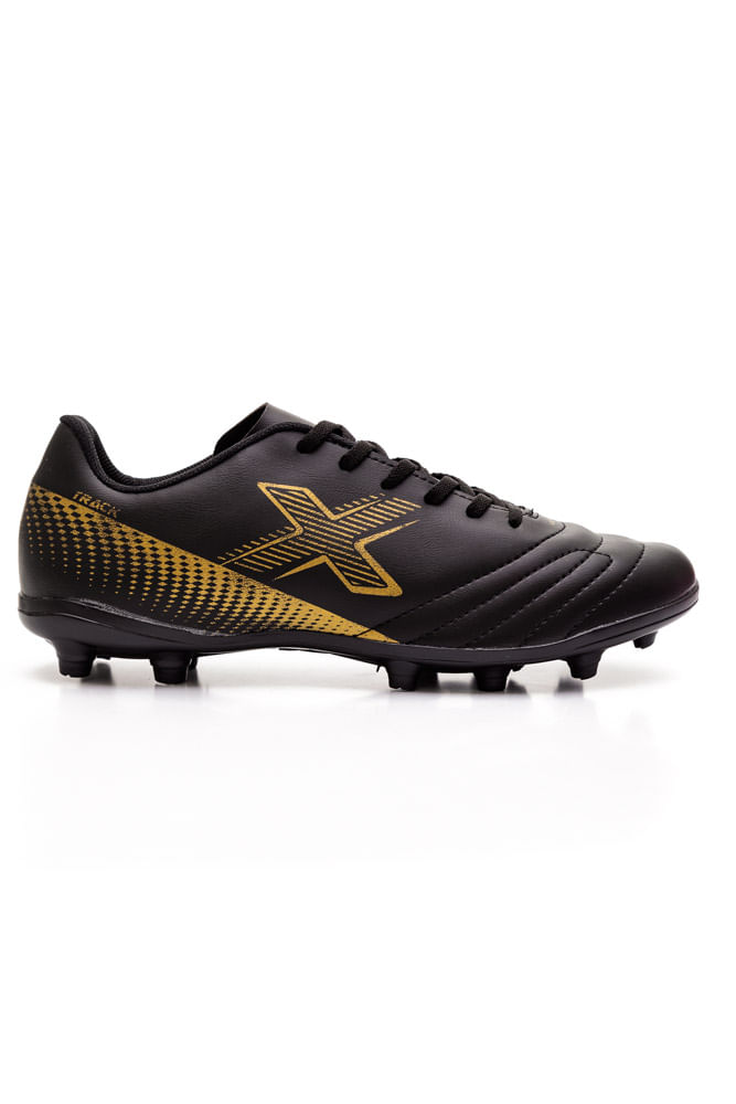 Chuteira-Masculina-Campo-Oxn-Track-Fit-Preto