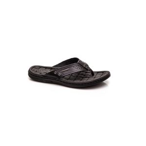 Chinelo Pegada Masculino Em Couro Nordeste Amortech 31221-03 Preto