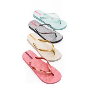 Chinelo Ipanema Juvenil Menina Shine Glitter 26622-09000 Sortido