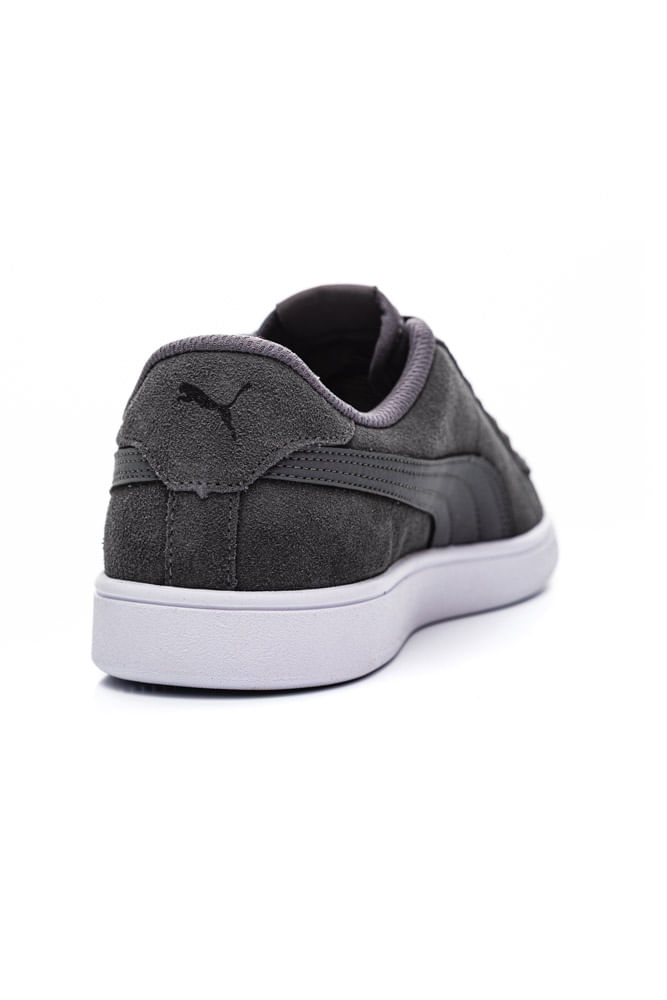 Tenis-Casual-Masculino-Puma-Smash-V2-Cinza-