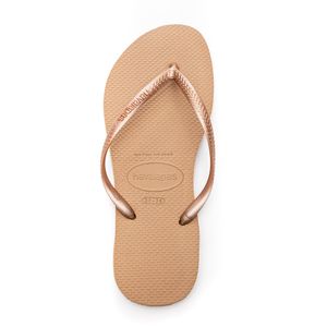 Chinelo De Dedo Feminino Havaianas Slim Rosa