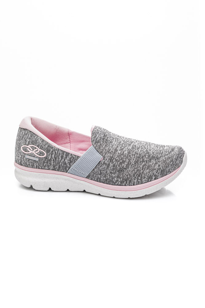 Tenis-Feminino-Caminhada-Olympikus-Angel-3-Lunar-Cinza