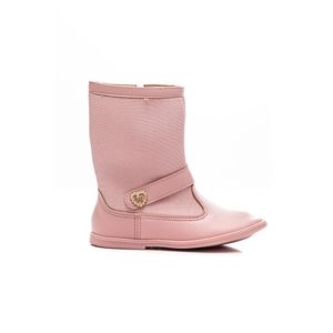 Bota Molekinha Montaria Infantil Menina 2706.314.24775 Rosa