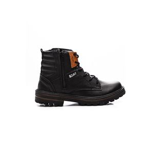 Bota Stay Coturno Infantil Menino Texon  4757a Preto