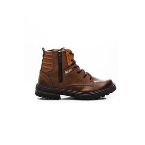 Bota Stay Coturno Infantil Menino Texon 4757b Castanho