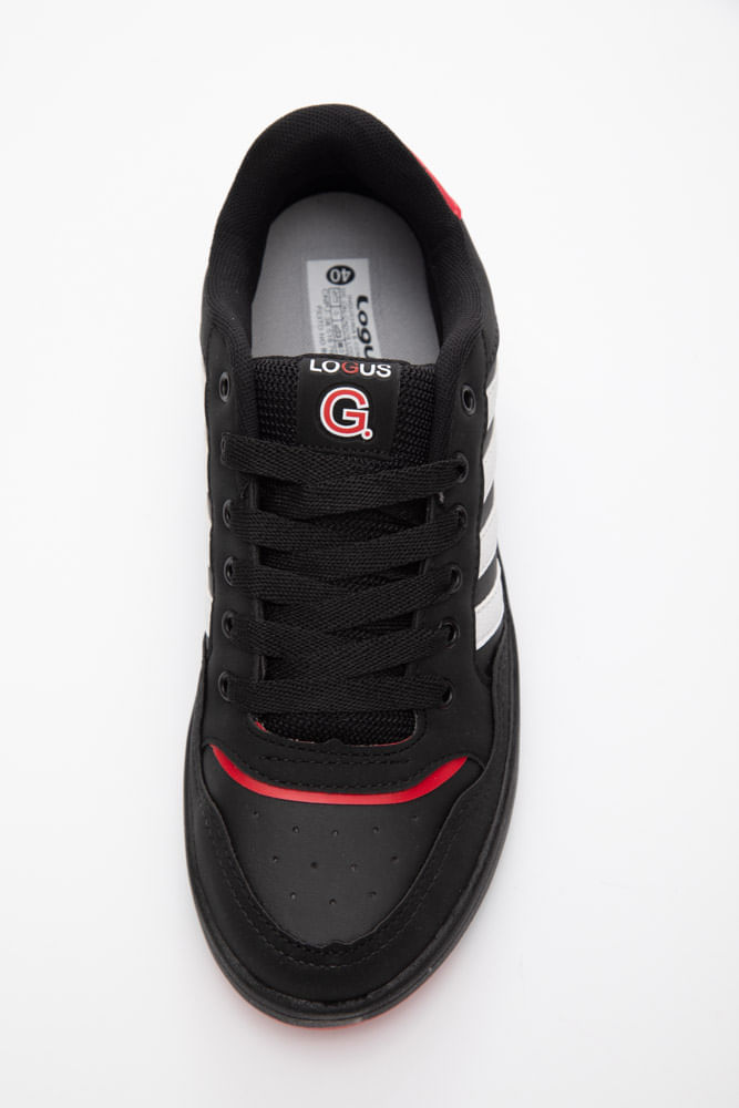 Tenis-Casual-Logus-Preto