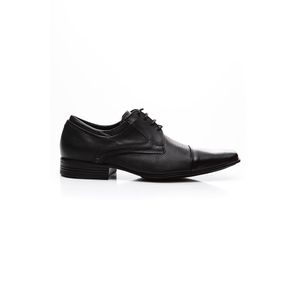 Sapato Zapattero Social  Masculino Pesponto 0209 Preto