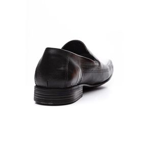 Sapato Zapattero Social Masculino Bico Quadrado 0206 Preto