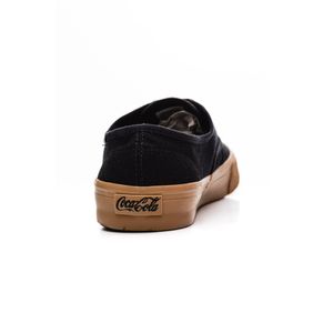 Tênis Coca-Cola Shoes Casual Masculino Kick Summer  Cc0471-212 Preto