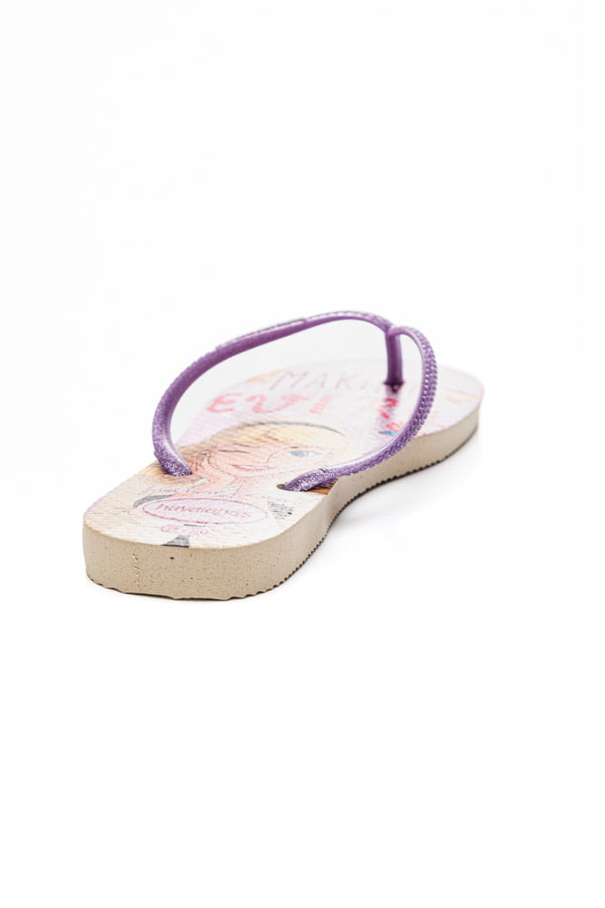 Chinelo-Havaianas-Infantil-Menina-Slim-Princesas-Glitter-4123-0121-Bege
