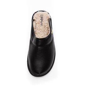 Pantufa Chinelo Kature Unissex Peluciada 407.160 Preto